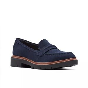 Clarks Collection Westlynn Bay Shoes - Navy Blue - Women’s Size 5.5